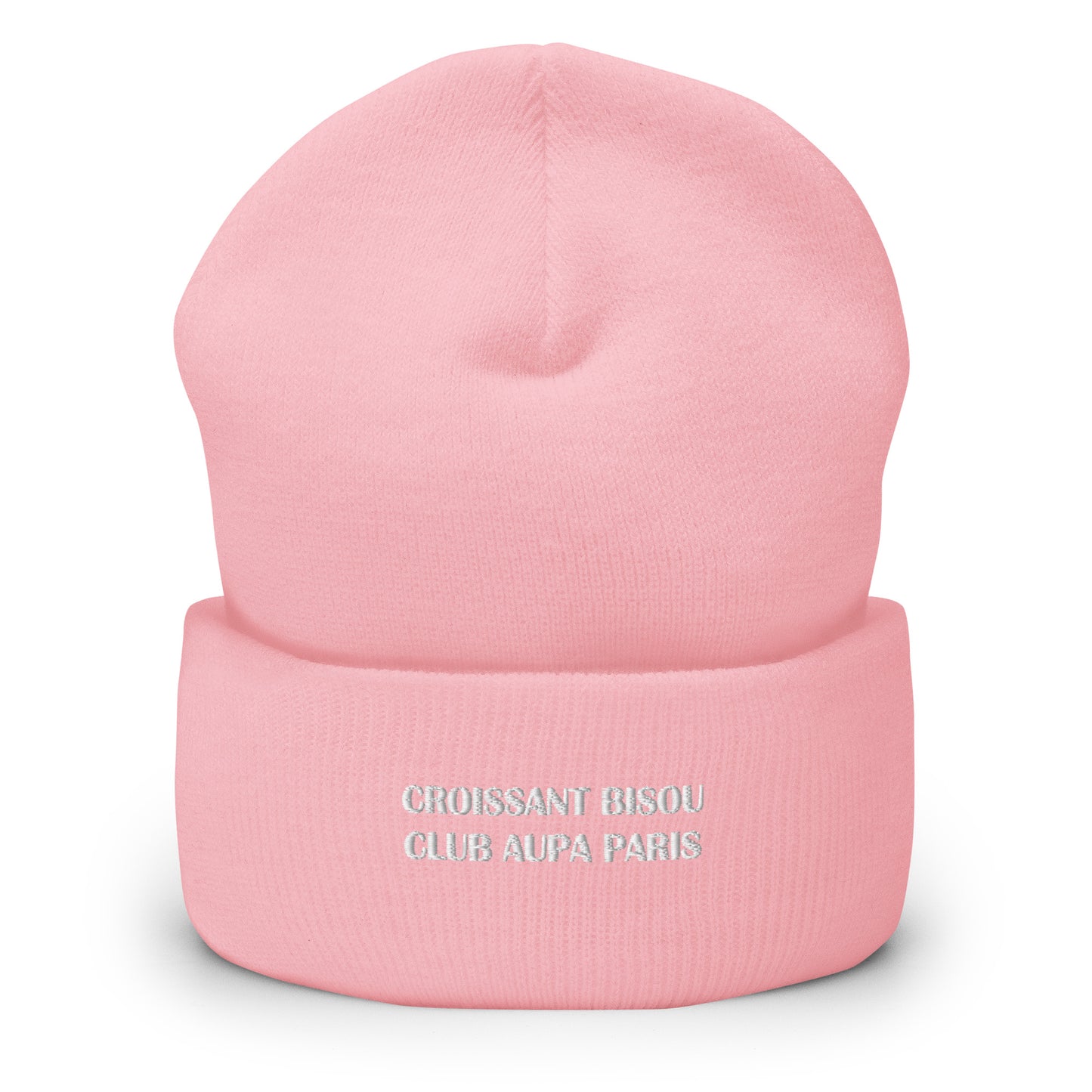 POP cuffed Beanie - orange / pinky pink