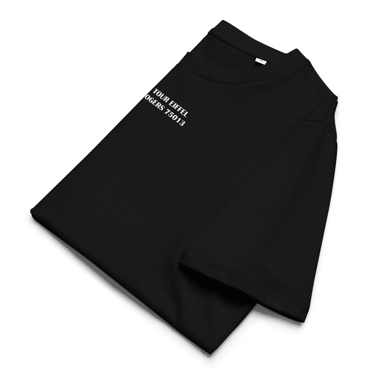 EIFFEL TOWER tee - black / navy / gris nardo