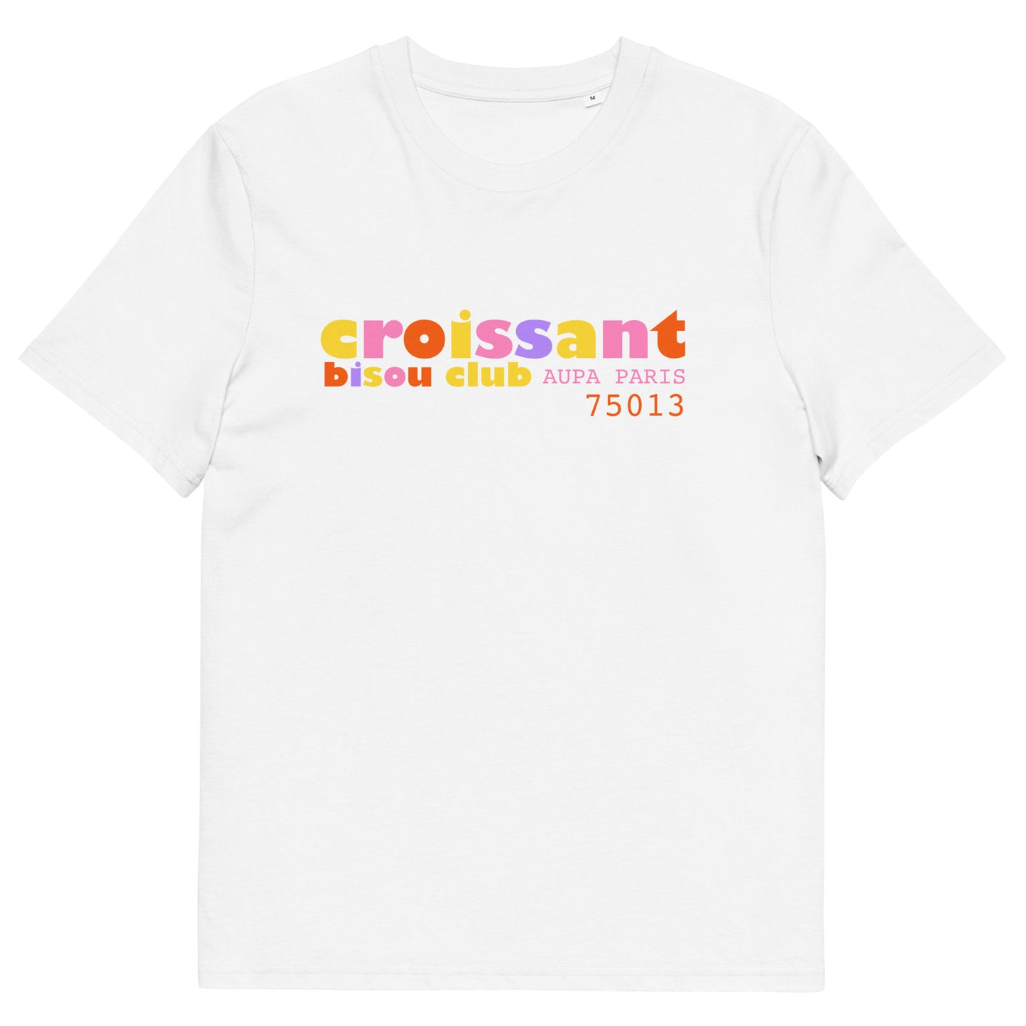 ARC EN CIEL DE CROISSANTS tee - white / cotton pink / lavender
