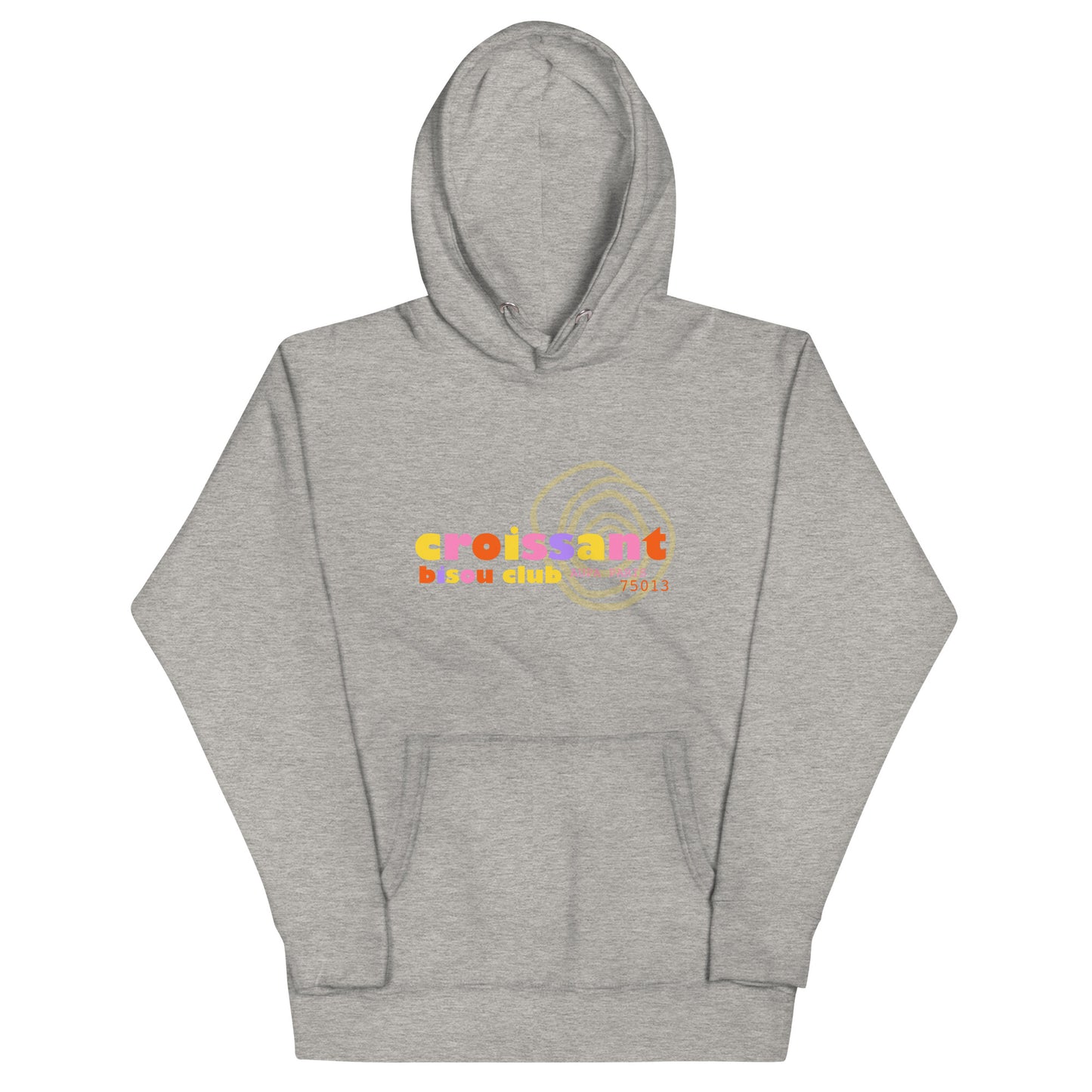 ARC EN CIEL hoodie - white / (meredith) grey