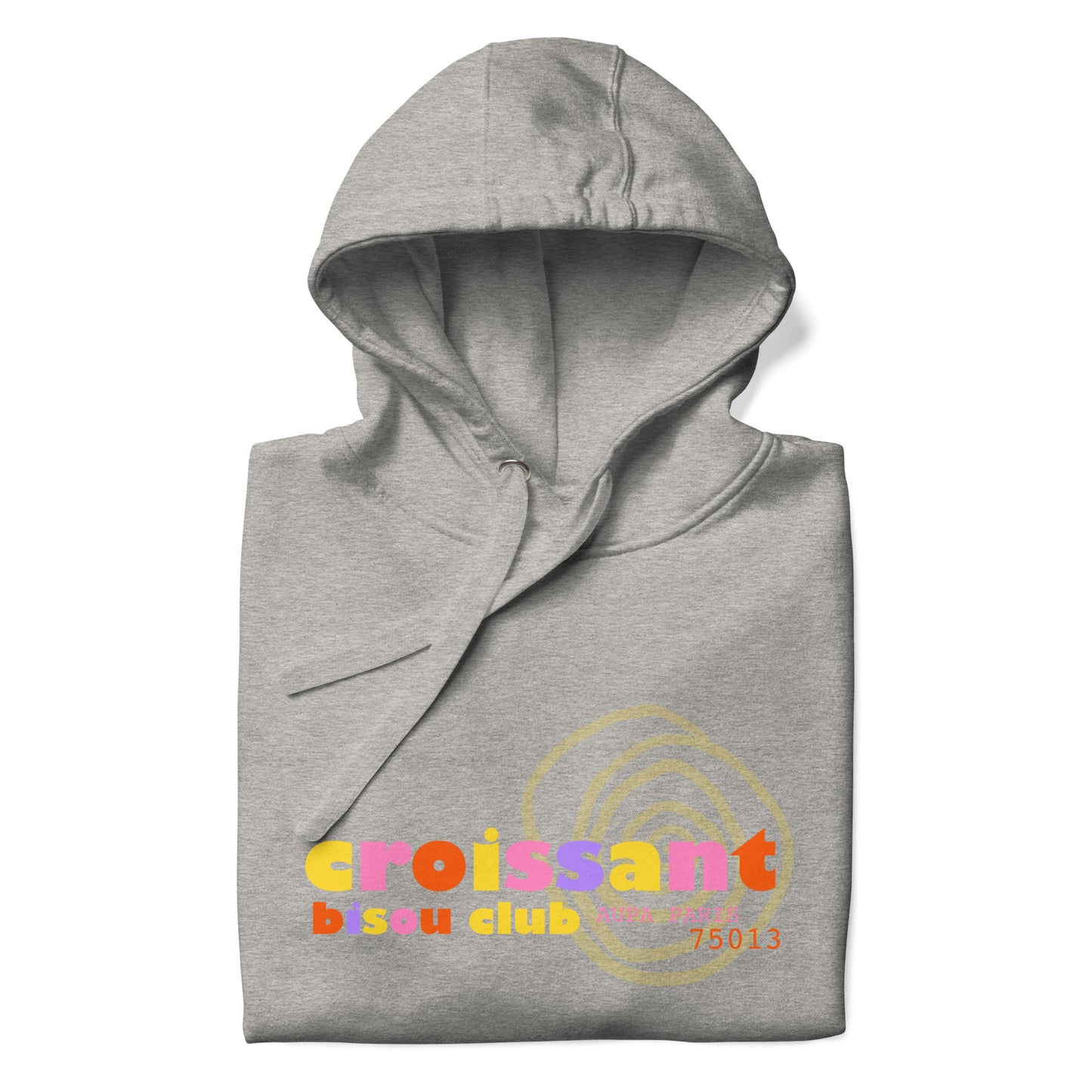 ARC EN CIEL hoodie - white / (meredith) grey