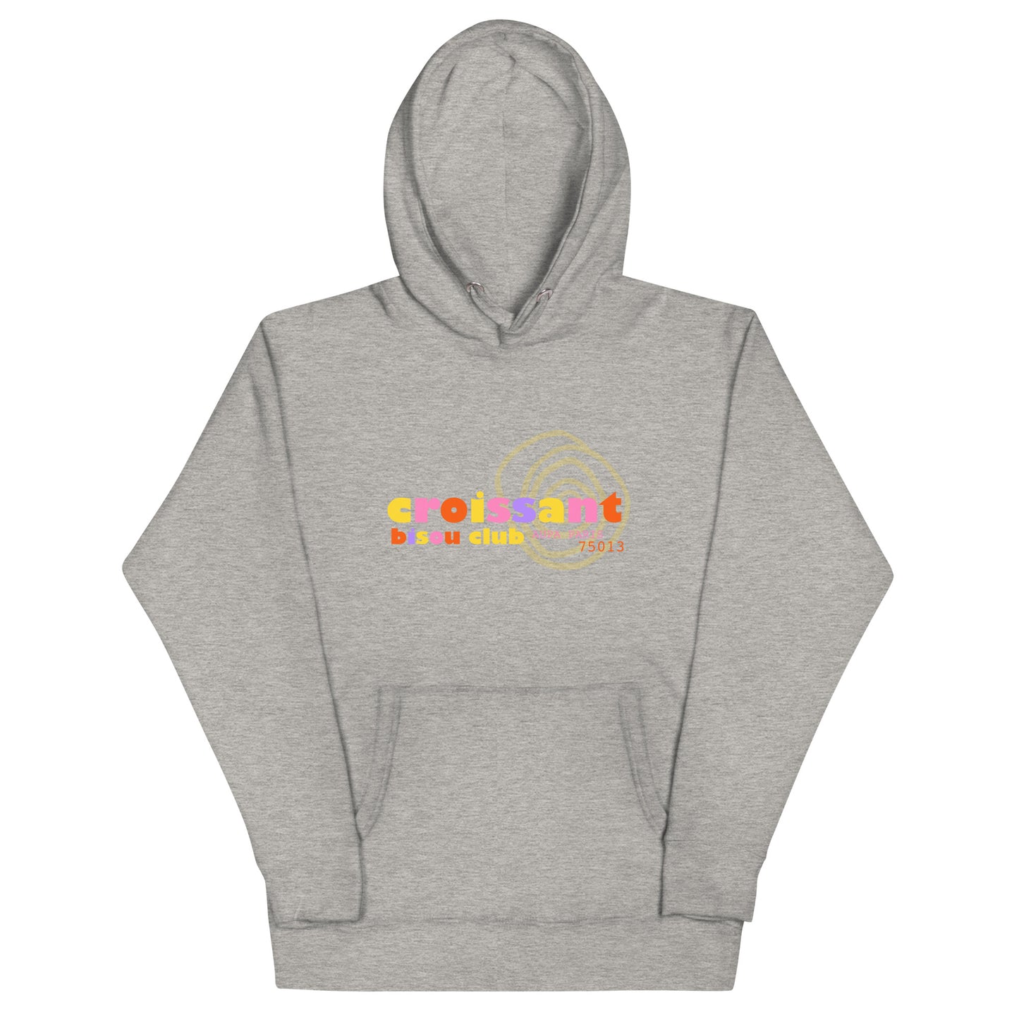 ARC EN CIEL hoodie - white / (meredith) grey