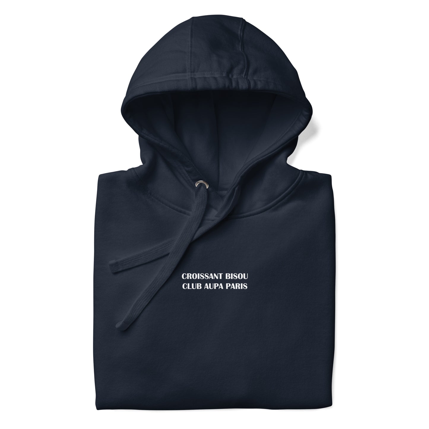 CROISSANT BISOU hoodie - Pacific