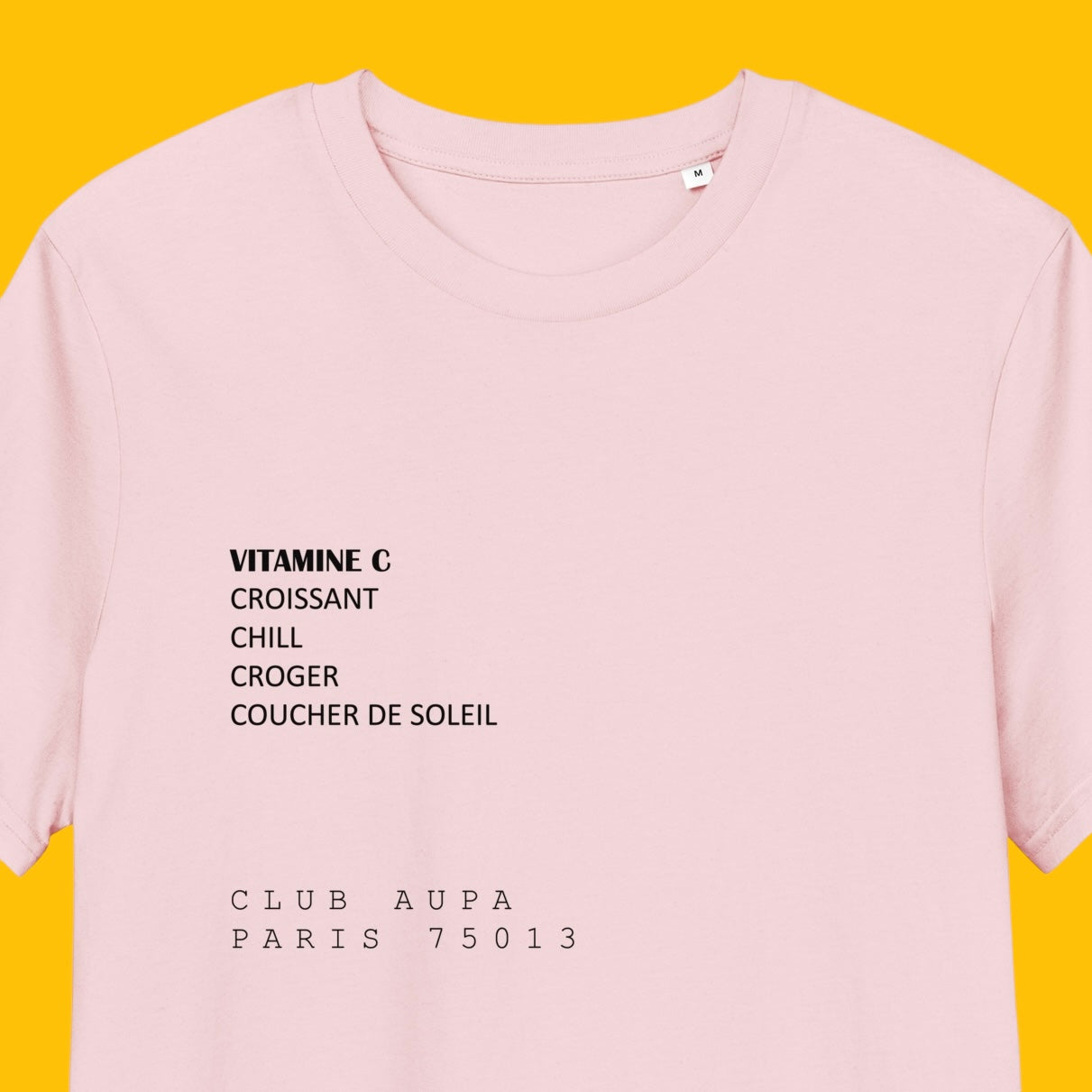 VITAMINE C tee - white / gris nardo