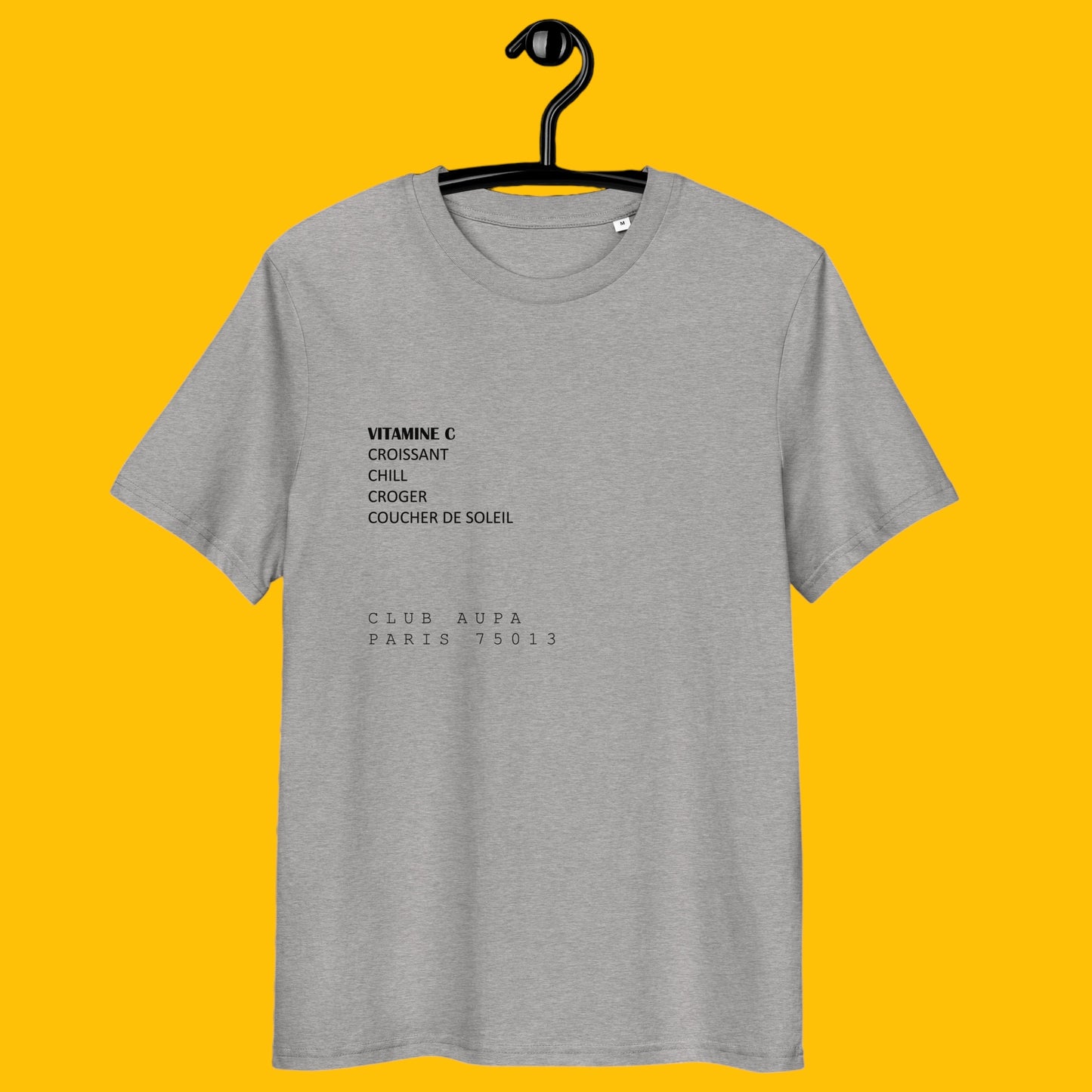 VITAMINE C tee - white / gris nardo