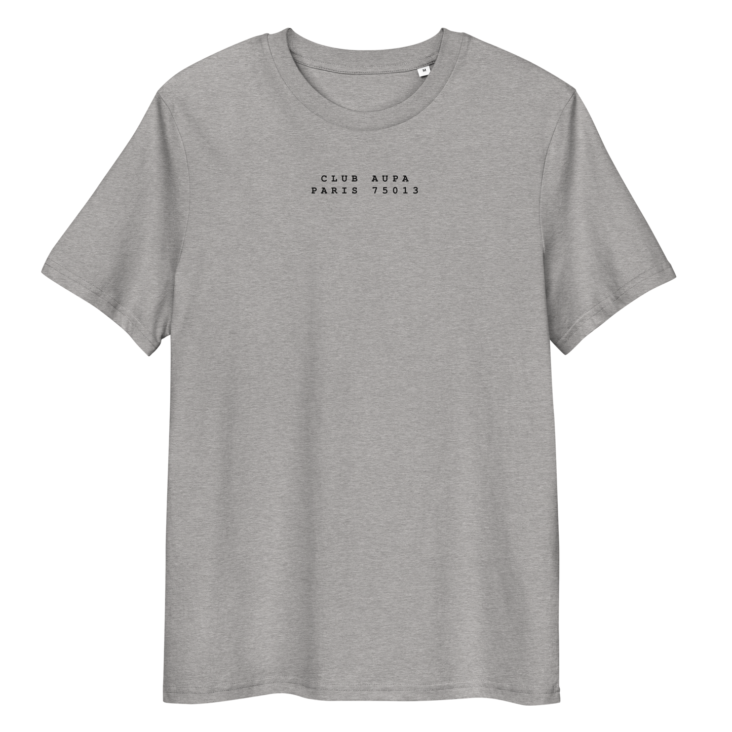 AUPA CLUB tee - white / gris nardo