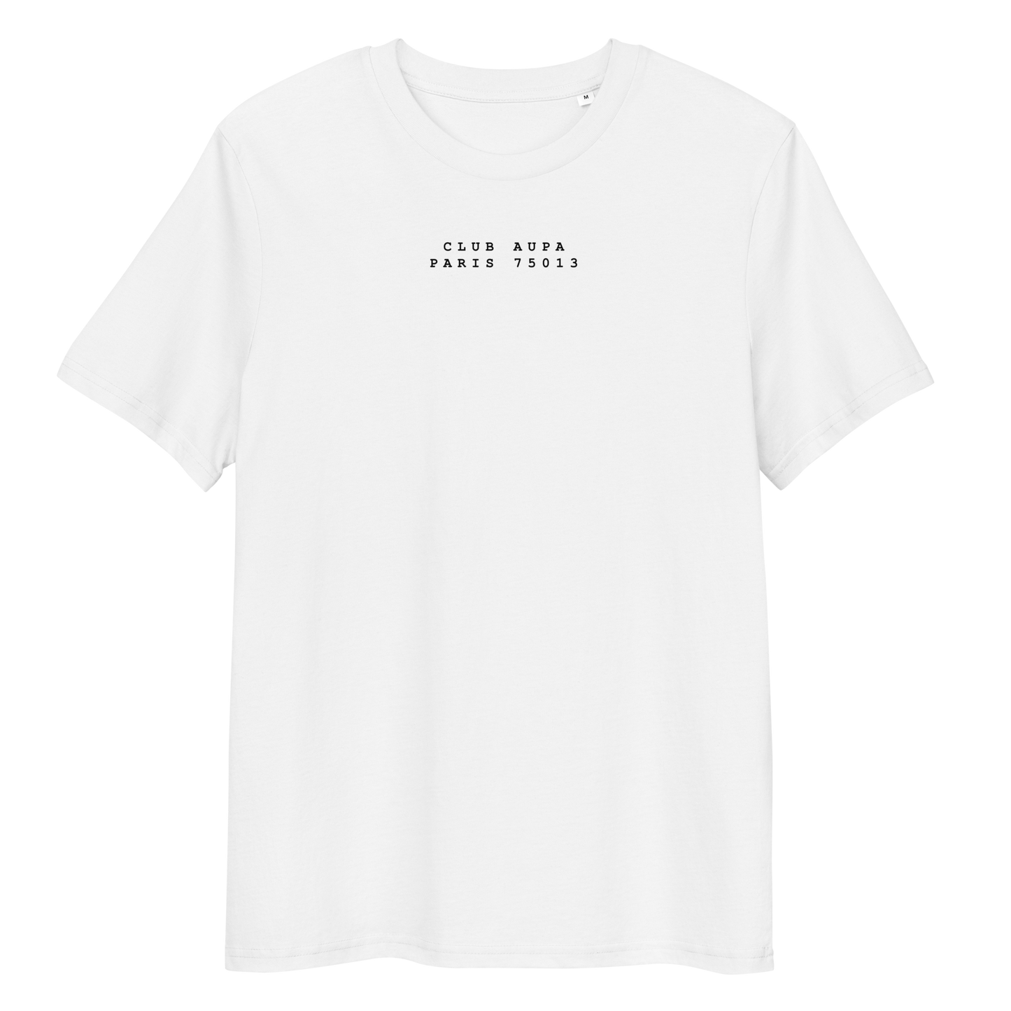 AUPA CLUB tee - white / gris nardo