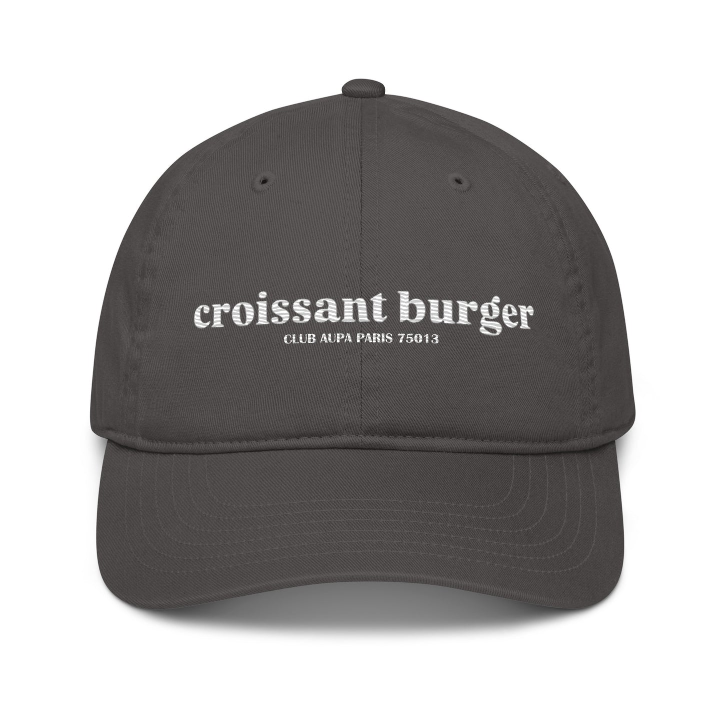 CROISSANT BURGER POSTER dad cap