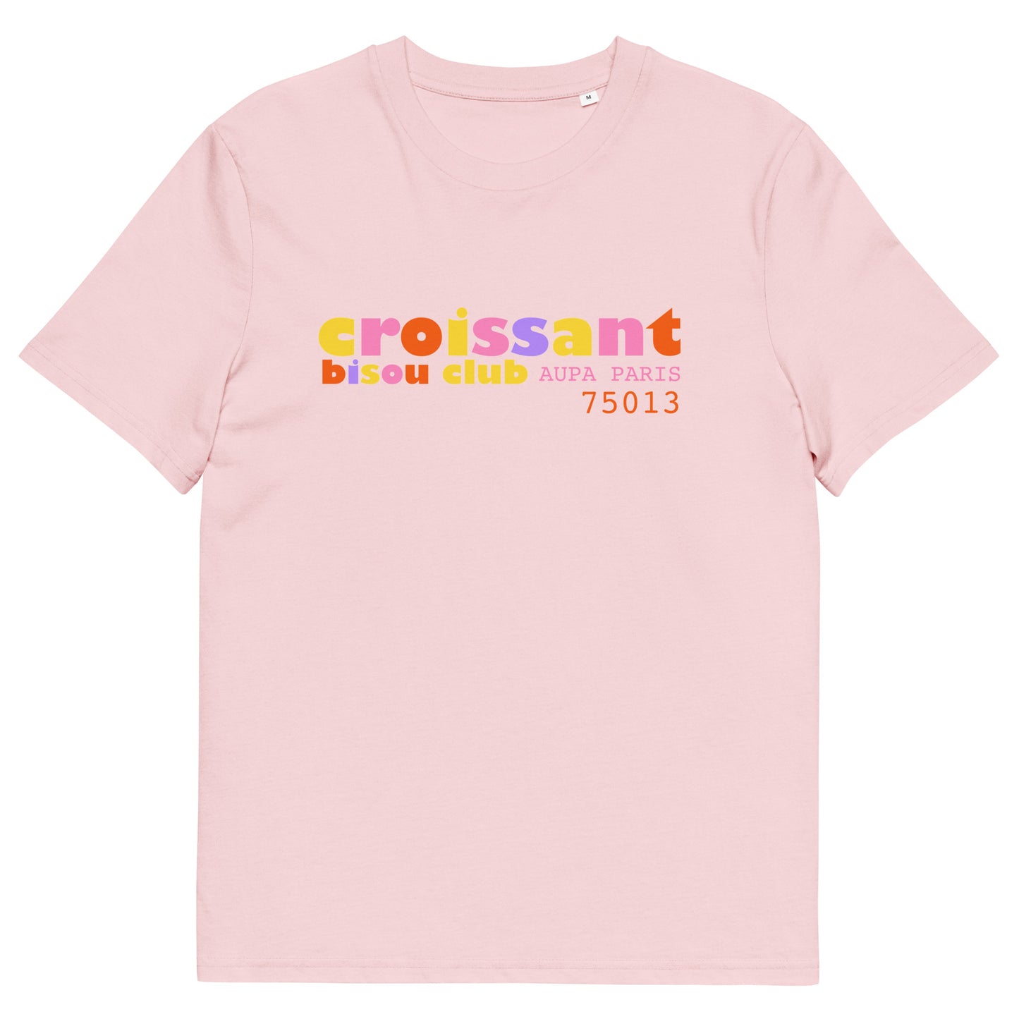 ARC EN CIEL DE CROISSANTS tee - white / cotton pink / lavender