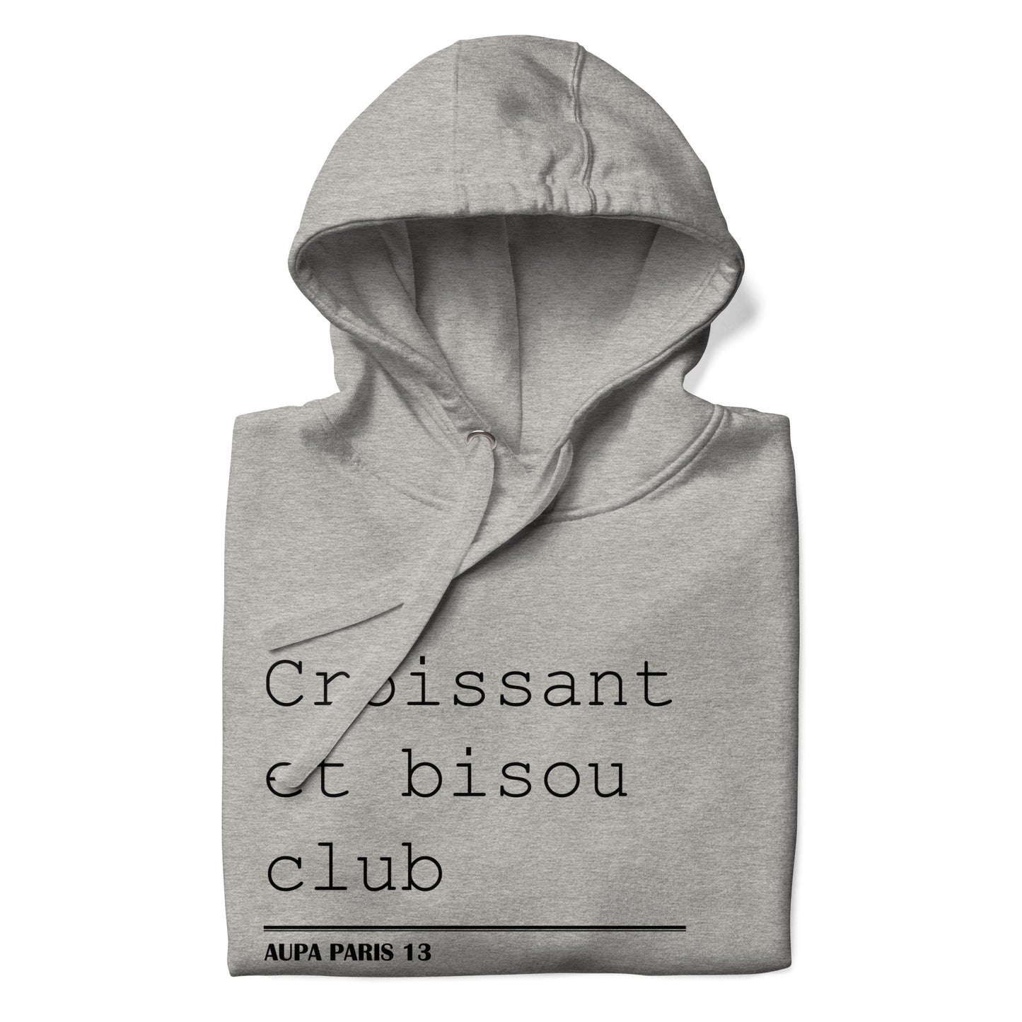 Hoodie Croissant Bisou Club